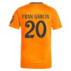 Real Madrid Fran Garcia 20 Fodboldtrøjer Udebane 2024-25 Kort ærmer